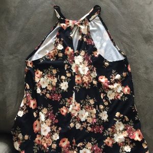 Floral tank top